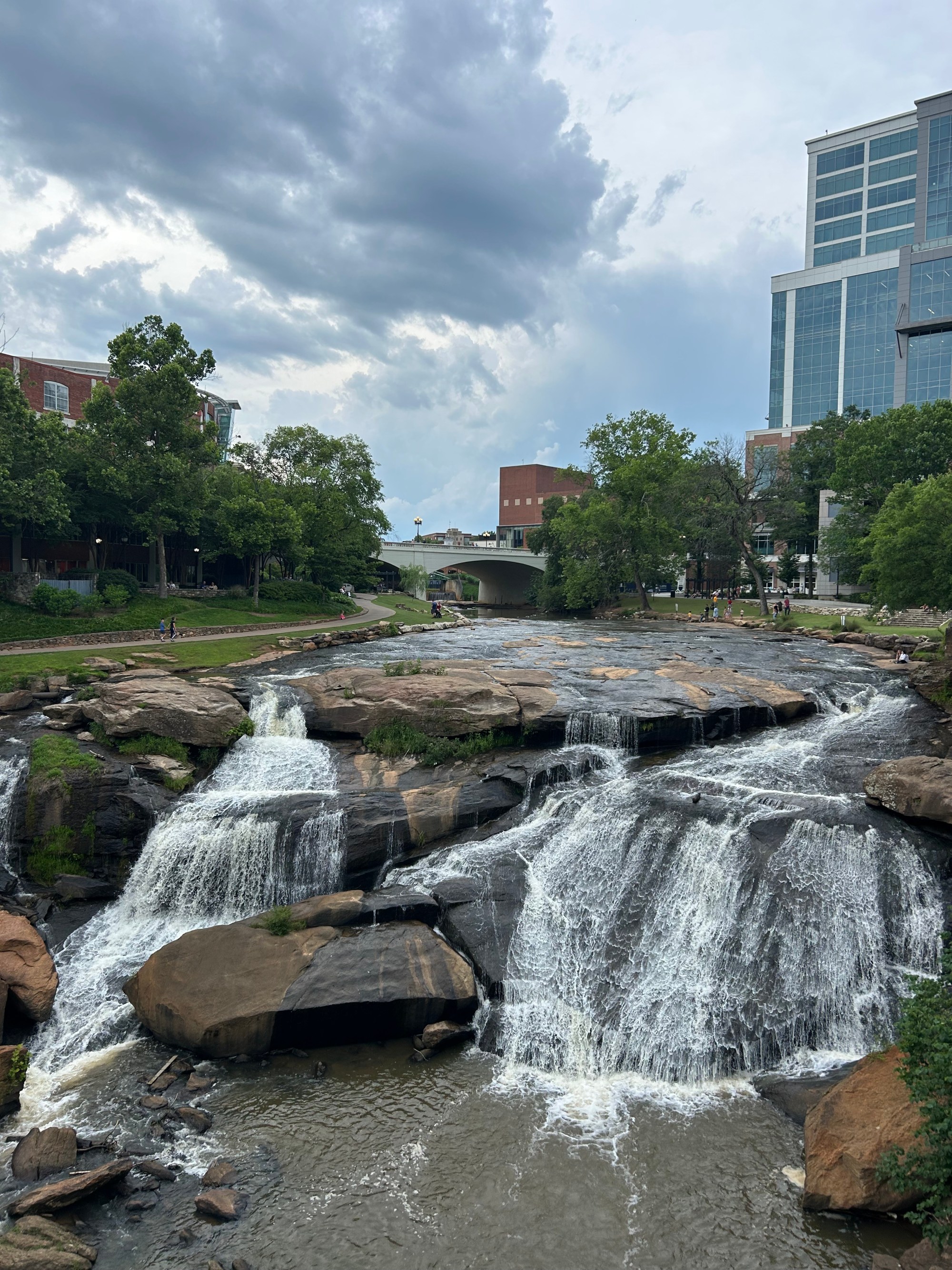 Falls on the Reedy River, Greenville SC.